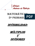 Unidad 5 - Divisibilidad, múltiplos y divisores.pdf