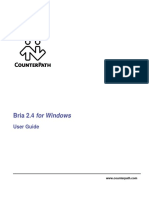 Bria 2.4 Windows User Guide R2 PDF