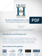 4. Four Ted Style Presentation Secrets to Shared Service Centre Success 06.11.2014