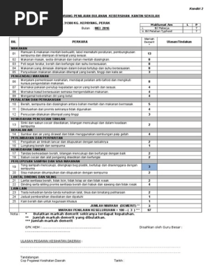 Borang Kendiri Kantin  PDF