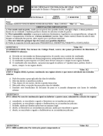 Estudo de Caso - Aula 8 - Regimes Prisionais