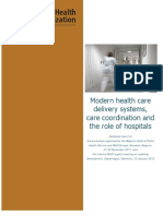 BRU Report Modern Health Care Delivery Systems for COORDINATION of PHC