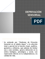 Deprivación Sensorial