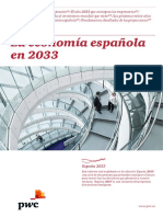 La Economia Espanola en 2033 PDF