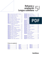 5º Refuerzo y Ampliacion de Lengua 5º Primaria PDF