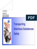 DOT Transporting Infectious Substances