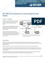 wp-2000: Key Considerations For Selecting Digital Encoder Outputs