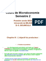 Cours de Microeconomie 2