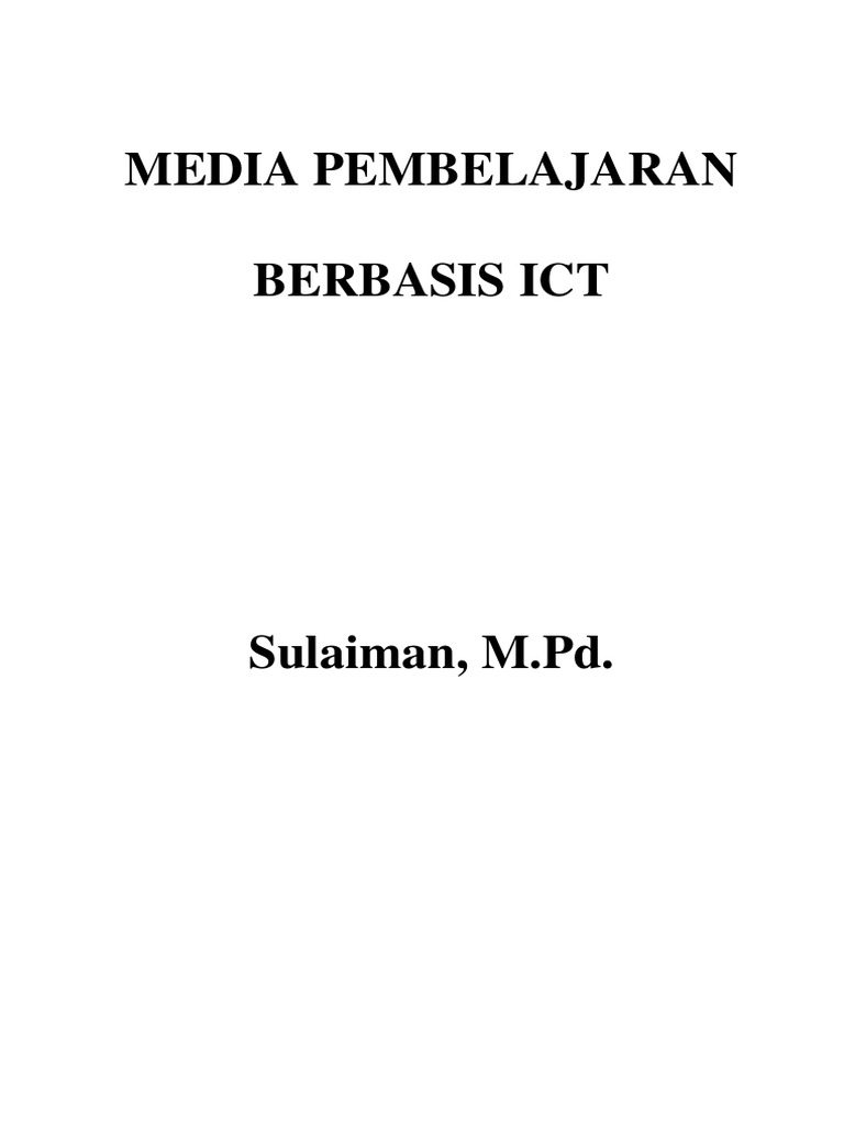 Media Pembelajaran Matematika Berbasis ICT | PDF