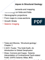 Basic Techniques in Structural Geology and Seismic Imaging
