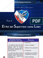 El Rol Del Supervisor Como Líder