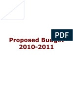 Elk Grove 2010-11 Budget Proposed