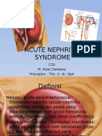 Acute Nephritic Syndrome