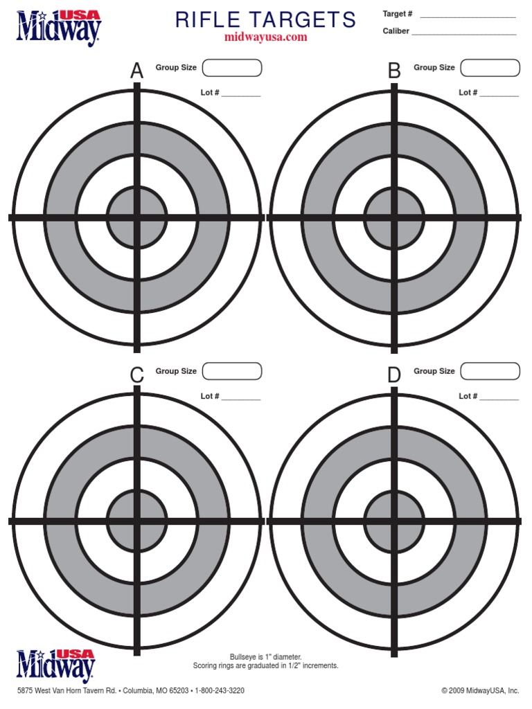 Rifle Target Scoring Guide | PDF | Finance & Money Management