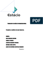 Trabalho Analise Organizacional