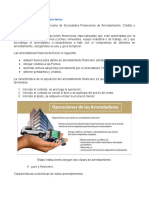 Arrendamiento Financiero