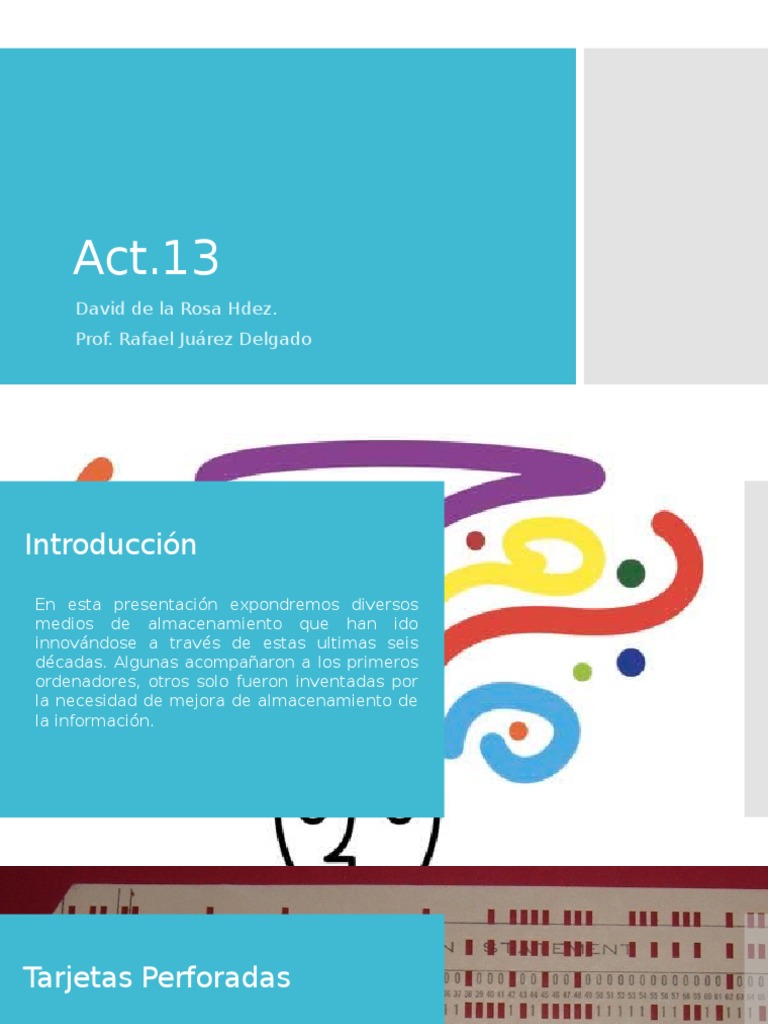 Innovaciones que han sufrido los medios de almacenamiento | Plataforma