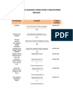 Formulas Para Liquidar