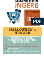 Halloween For Hunger Poster