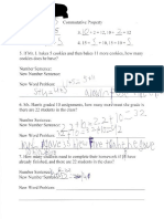 Student Work A Math