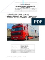Encuesta a Empresa de Transporte Tranex Limitada 1