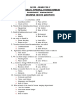 Bcom Sem Vi - Hospitality Management