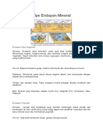 Perbedaan Tipe Endapan Mineral