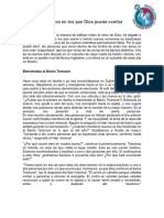 Edificando Barrios en Los Que Dios Pueda Confiar