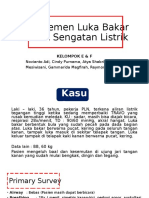 Manajemen Luka Bakar Akibat Sengatan Listrik