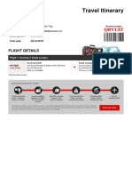 Travel Itinerary: QBVLTF