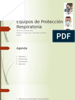 Equipos de Protección Respiratoria