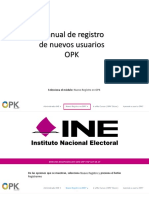 Manual Registro Usuarios INE-1 OPK