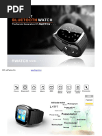 R Watch Manual - Smartwatch