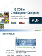 2013-01-10 Bentley-COBie Challenge For Designers Presentation PDF