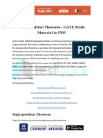 Superposition Theorem - GATE Study Material in PDF