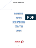 Romania - Xerox Global Onboarding Process Guide PDF