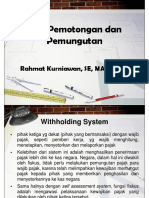 PPH Pemotongan Dan Pemungutan PDF