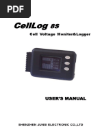 Cell Log 8s Manual