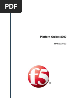 Platform Guide 8900