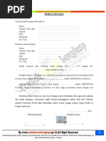 Contoh Surat Peringatan 1 Contoh Surat Peringatan Kerja SP 1 2 3