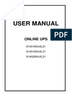 User Manual: Online Ups