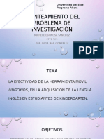 planteamiento del problema de investigacion ppt  2 