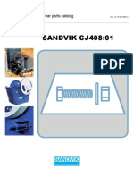 SANDVIK CJ408:01: Wear Parts Catalog