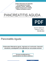 Pancreatitis Aguda: Diagnóstico y Clasificación