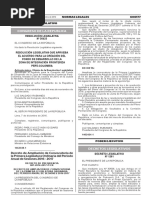 Decreto Legislativo N° 1261