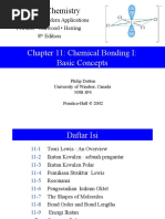 General Chemistry: Chapter 11: Chemical Bonding I: Basic Concepts