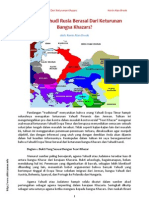 Apakah Yahudi Rusia Berasal Dari Keturunan Bangsa Khazars