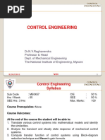 Control Engineering - Introduction