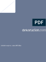 Guías Decoracion Interiorismo y Diseño (Lo Mejor de La Feria de Milán 2005) by Dekoracion - Com (Spanish) Decoración