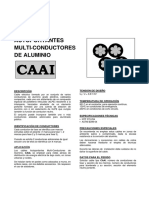 CAAI cables autoportantes multi-conductores de aluminio